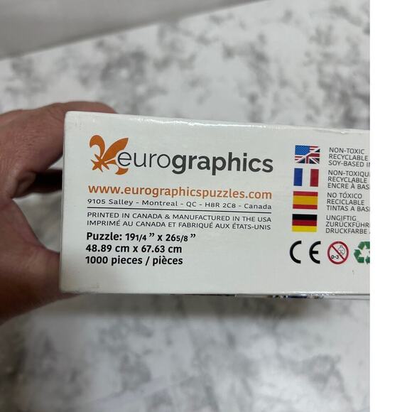 Frida Kahlo EuroGraphics Self Portrait The Frame 1000 Piece Puzzle Fine Art Coll - Picture 6 of 7